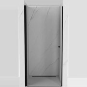 Mexen Pretoria kyvné sprchové dvere 90 cm, transparentnéné, čierna - 852-090-000-70-00