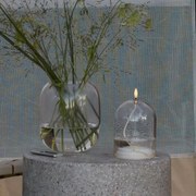 SIRIUS LED olejová lampa Dea, Ø11 x 15 cm, číra