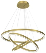 Závesné LED svietidlo Galaxia, 3x LED 85w, 3500k, g