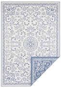 Modro-krémový vonkajší koberec NORTHRUGS Leyte, 200 x 290 cm