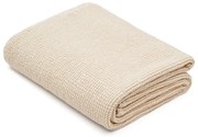 Béžový bavlnený pléd 180x260 cm Senara – Kave Home