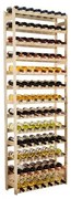 Drevený regál na víno Klasik pre 91 fliaš