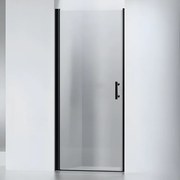 Madeira 80 čierne otváracie sprchové dvere, 190cm, 6mm