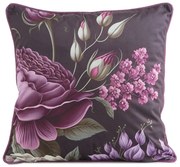 DEKORAČNÁ OBLIEČKA NA VANKÚŠ VELVET 120 45X45 CM KVETY