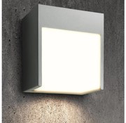 Brilagi - LED Vonkajšie nástenné svietidlo TERNI LED/12W/230V šedá IP44