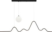 Toolight Toolight, LED závesné osvetlenie 120cm, 36W, 3000K, LHJ033-CP, čierna matná, OSW-60020