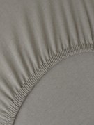 Jersey plachta do postieľky Classic 60 x 120 cm – sivohnedá