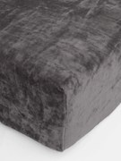 Plachta mikroplyš Exclusive 90 × 200 cm – tmavosivá