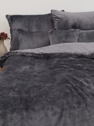 Obliečky mikroplyš Exclusive – Laura tmavo sivá