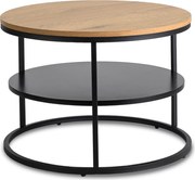 PROXIMA.store - Nadčasový okrúhly konferenčný stolík BEST FARBA: čierna