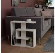 Odkladací stolík SALY 57x55 cm biela