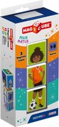 GEOMAG Magnetické kocky Magicube Mix&amp;Match Sport, 3 kocky