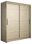Veľká šatníková skriňa WESTA I sonoma šírka 150 cm