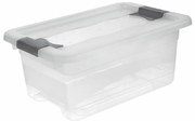Úložný box Crystal transparentný