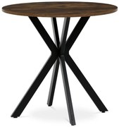 Jedálenský stôl 80 x 80 cm, staré drevo, M