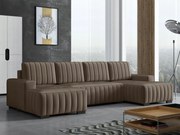 Rohová sedacia súprava U Presto U (kávová)