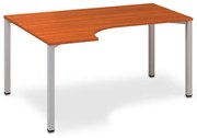 Ergonomický stôl ProOffice B 180 x 120/80 cm, ľavý, čerešňa