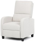 Autronic BONTEC Relaxačné kreslo, béžová, menčestrová látka, TV-4011 BGE2 Farba: Béžová