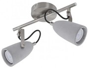 Briloner 2529-022 - LED Bodové svietidlo THIMBLE 2xGU10/5W/230V betón