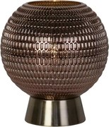 Searchlight EU67008AB - LED stolná lampa MILA LED/0,6W/3xAAA hnedá