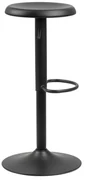Čierna barová stolička 80 cm Finch – Actona