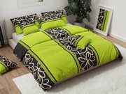 Bavlnené obliečky BELLA BLEND zelené Rozmer obliečky: 70 x 90 cm | 140 x 200 cm