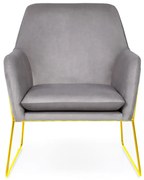 Kreslo Milan Bluvel 14/zlate