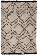 Koberec Royal Nomadic sand/black 120x170cm