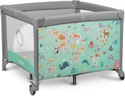 Lionelo - Hracia ohrádka MILLE Šedozelená