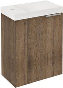 Sapho Sapho, LATUS X umývadlová skrinka 39,4x50x22cm, dub Sherwood, LT110-1515