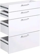 Sada zásuviek (4 ks) Calvia, biela%