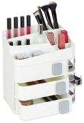 Organizér na make-up s 3 zásuvkami RD47945, biela