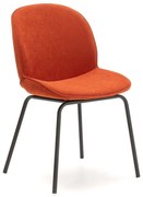 Oranžové jedálenské stoličky v súprave 2 ks Vicky – Marckeric