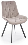 OTOČNÁ JEDÁLENSKÁ STOLIČKA TIARA BÉŽOVÁ