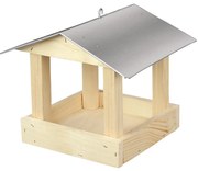 Kŕmidlo drevené č. 3 - závesné pozink