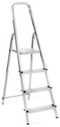 Hliníkový rebrík jednostranný 4-stupňový 125 kg