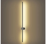 Brilagi - LED Vonkajšie nástenné svietidlo AURA LED/20W/230V 3000K IP54 antracit