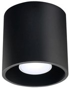 Sollux SL.0016 - Bodové svietidlo ORBIS 1 1xGU10/10W/230V čierna