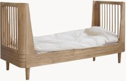 Ručne vyrobená detská posteľ z dubového dreva Nature 2.0, Š 73 x D 165 cm
