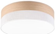 LED Stropné svietidlo SIRJA WOOD LED/36W/230V pr. 45 cm biela/dub