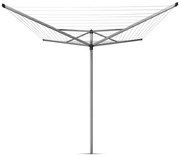 Vonkajší sušiak na bielizeň v striebornej farbe 60 m Topspinner – Brabantia