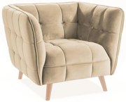 Kreslo Dijon Riviera 21/prírodné