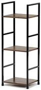 BONTEC Regál, mdf, hnedá, GD-213 OAK Farba: Hnedá