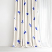 Goldea bavlnený záves - morské korytnačky 140x150 cm