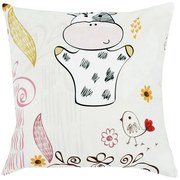 INTERMEDIC SK Dekoratívny vankúš Kravička 45x45 cm
