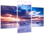 Obraz - Západ slnka pri mori (90x60 cm)