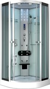 Terra Hydromasážny box WSH7180W biely, 80x80 bez sauny