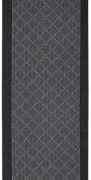 Condor Carpets, Protišmykový behúň na mieru Boulevard 9229, šíre 100 cm, šedá, chodba / predsieň