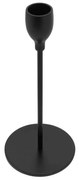 Altom Kovový svietnik čierna, 18 cm, 18 cm