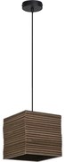 Ledvance - Luster na lanku DECOR CARDBOARD 1xE27/15W/230V 25x25 cm